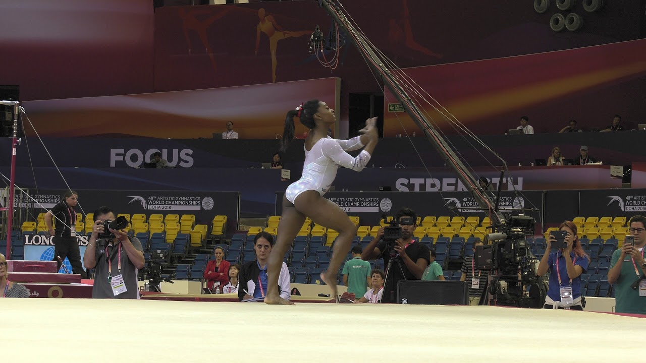 Simone Biles - Floor Exercise - 2018 World Championships - Podium Training