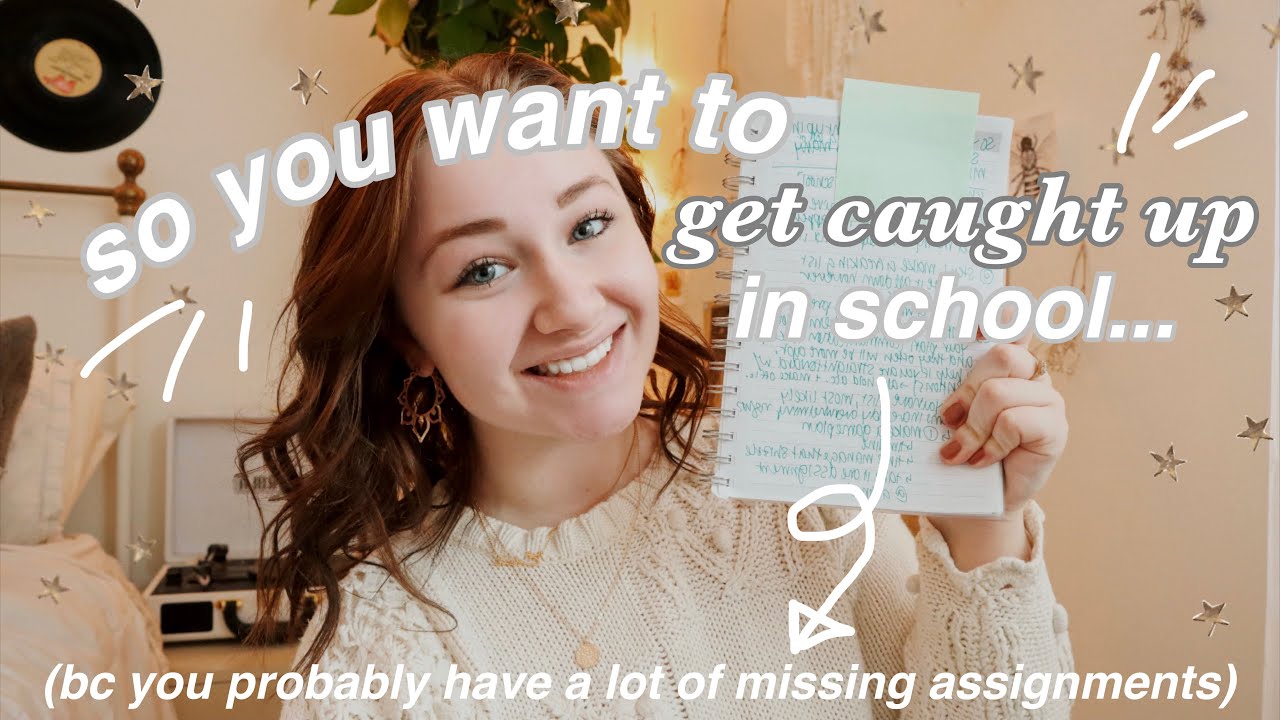 so you want to get caught up in school, but have a lot of missing work...