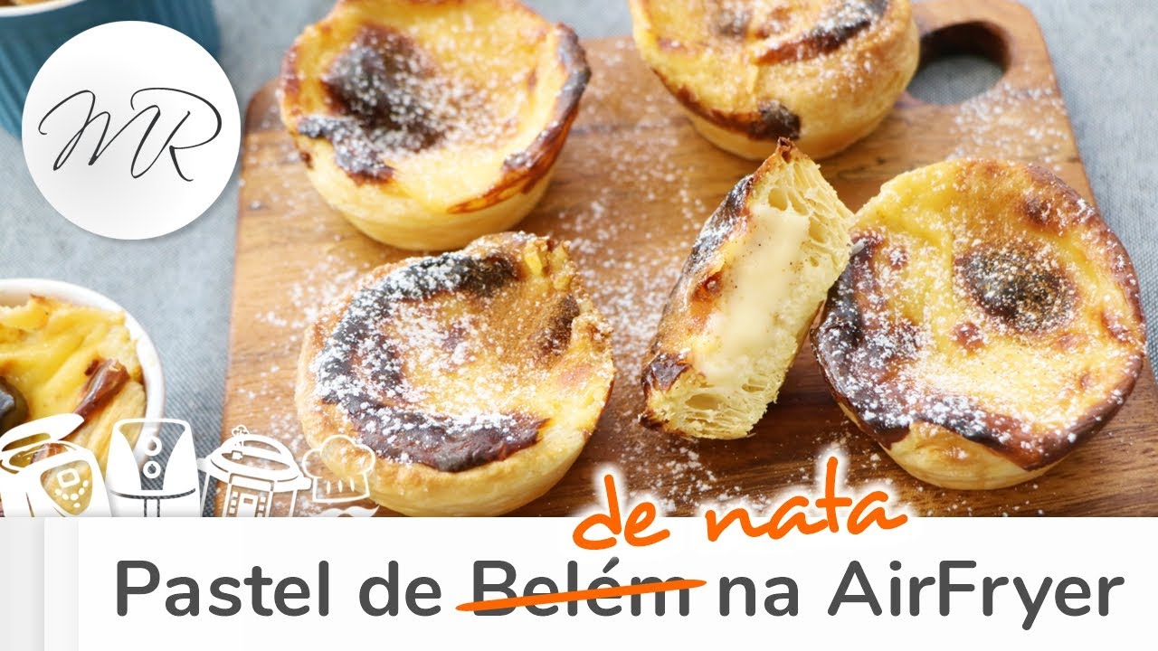 Pastel de Nata na AirFryer (Pastel de Belém) - Maurício Rodrigues
