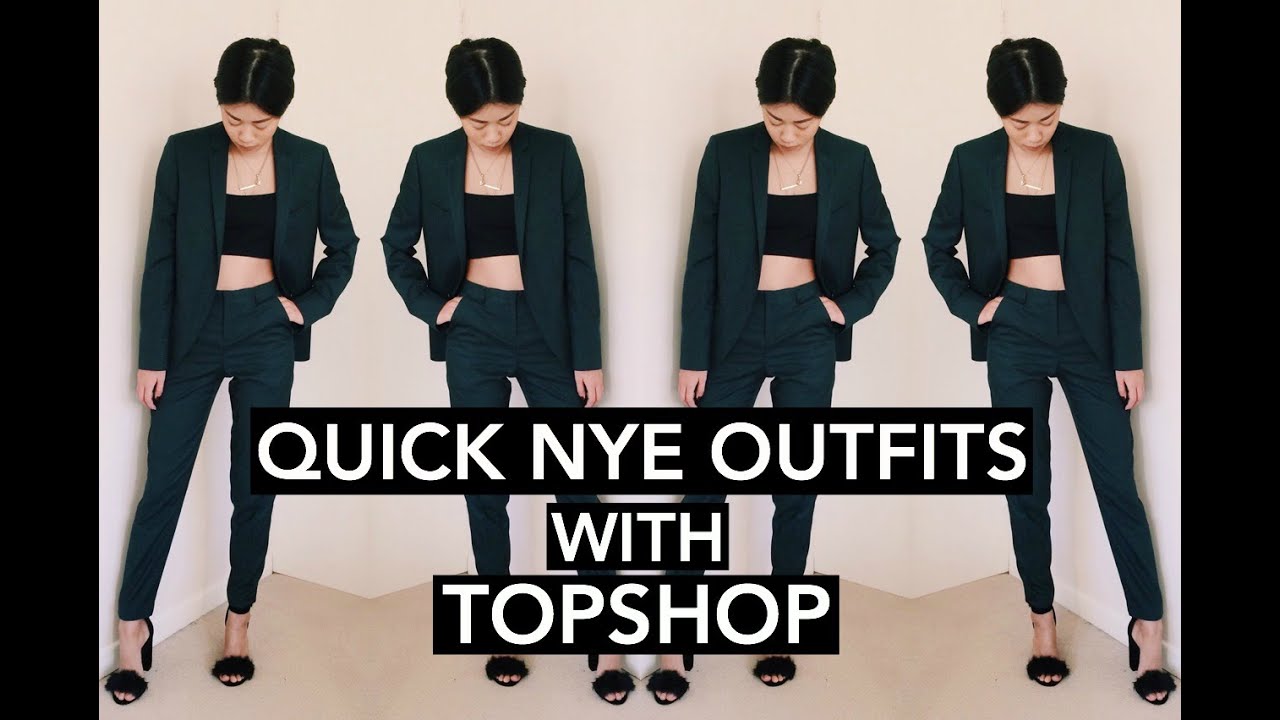 QUICK NYE OUTFITS WITH TOPSHOP (AD) | IDRESSMYSELFF