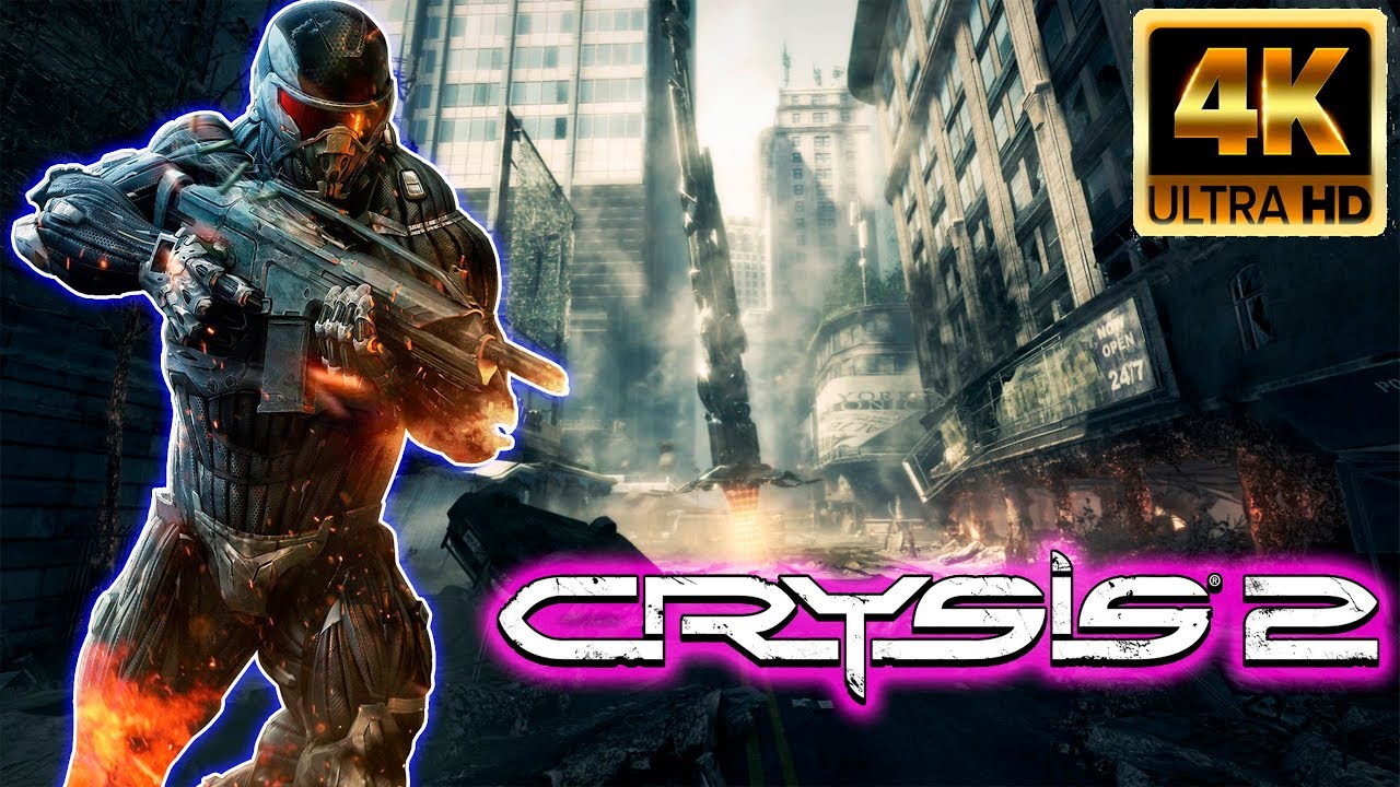 CRYSIS 2 FULL WALKTHROUGH/LONGPLAY (NO COMMENTARY) 4K ULTRA HD MAX SETTINGS 2020