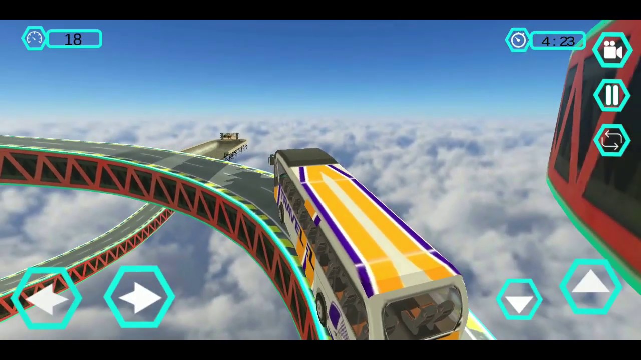 ► Impossible Bus Driver - Downhill Bus Racing Stunts Parking Games 2019