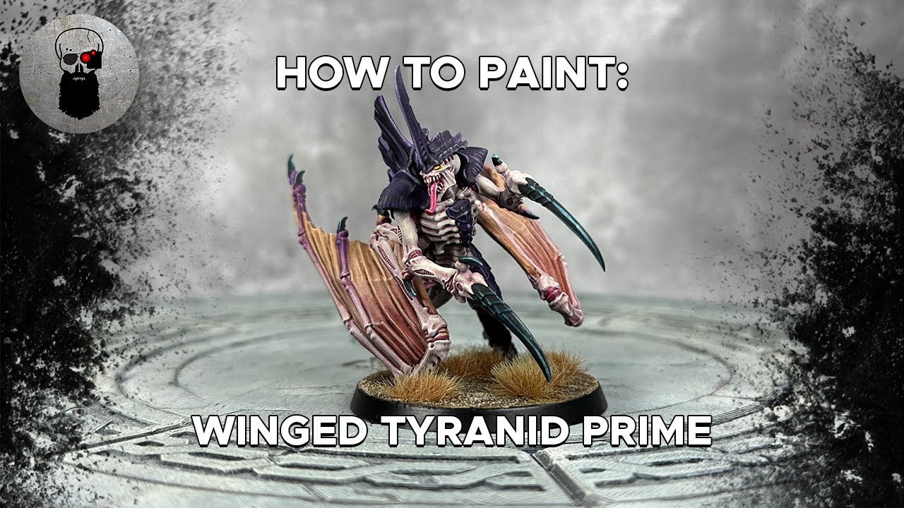 Contrast+ How to Paint: Leviathan Winged Tyranid Prime