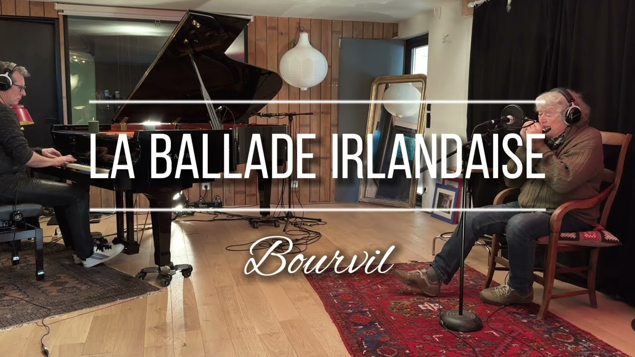 LA BALLADE IRLANDAISE - Bourvil - David & Jack HENRY - chromatic harmonica