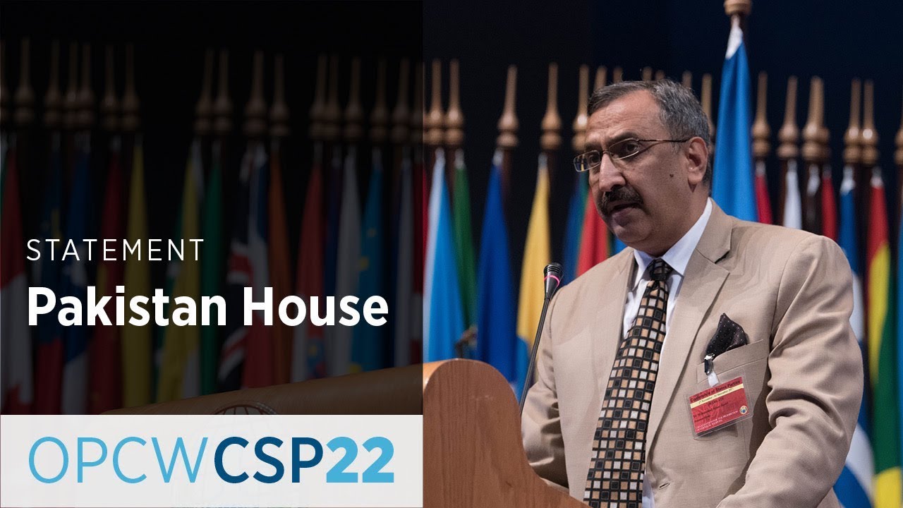 Pakistan House Statement by Mr Rana M. Athar Javed at CSP-22