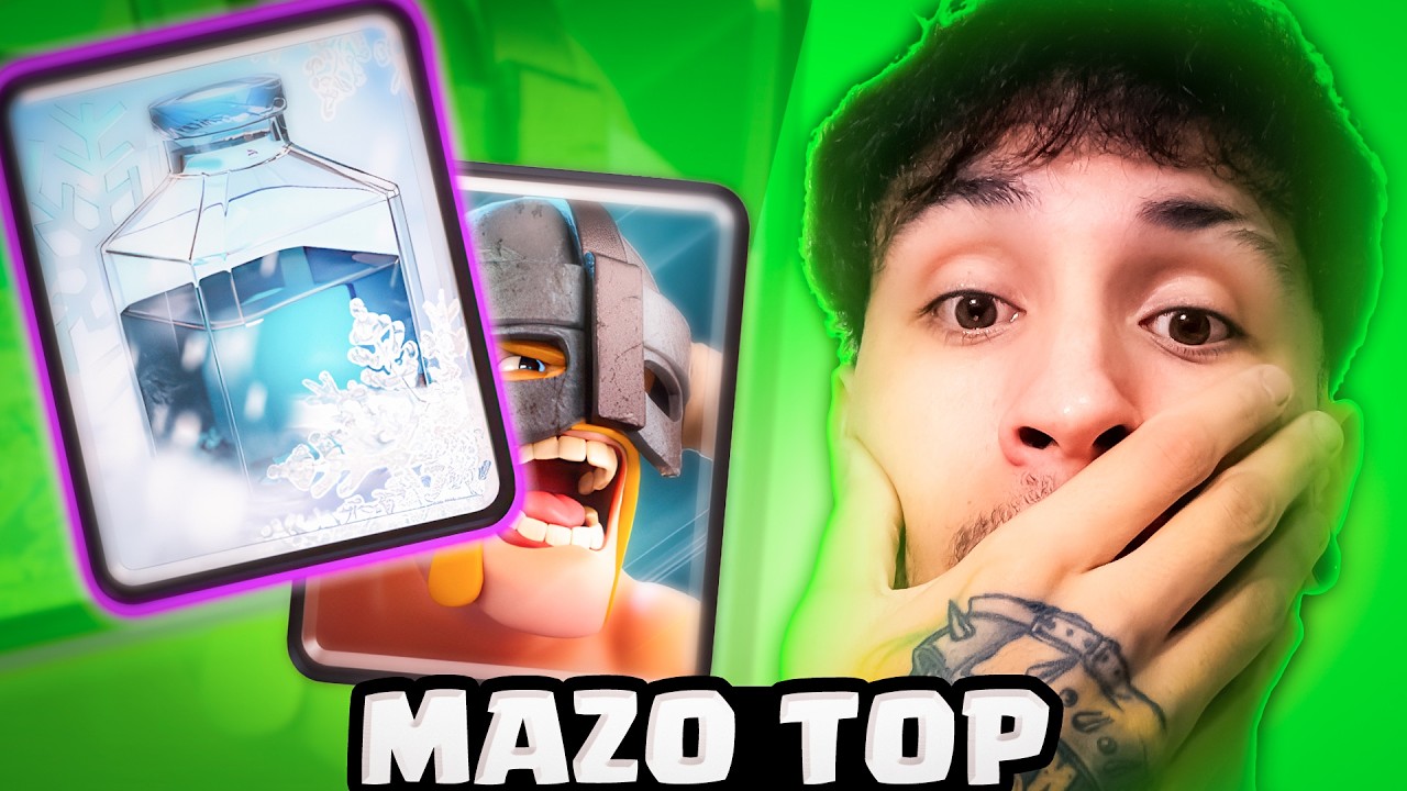EL TOP DEL MUNDO JUEGA ESTE MAZO EN CLASH ROYALE