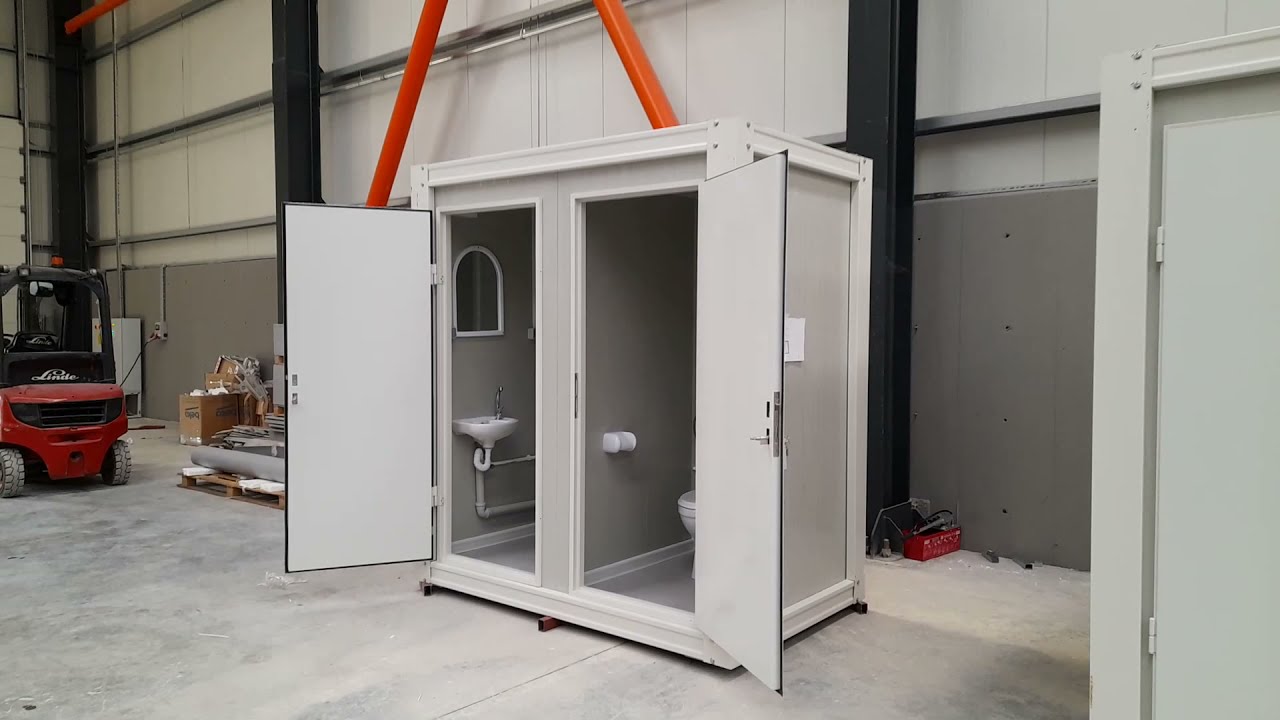 PrimeCity Double Portable WC Cabin