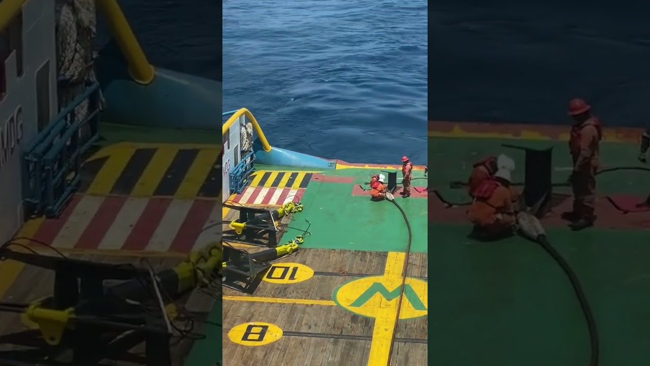 Jack Up Rig Move, vessel inspection #jackup #rig #rigmove