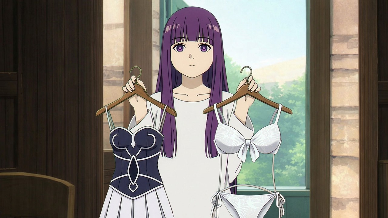 【葬送のフリーレンMAD】フェルンの水着デート回・シュタルクどん引き