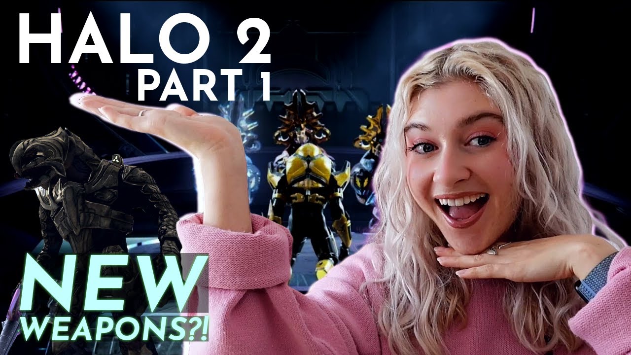 Let's Play Halo 2 ~ Part 1 ~ THE CINEMATICS?! ~ eldeeable gaming