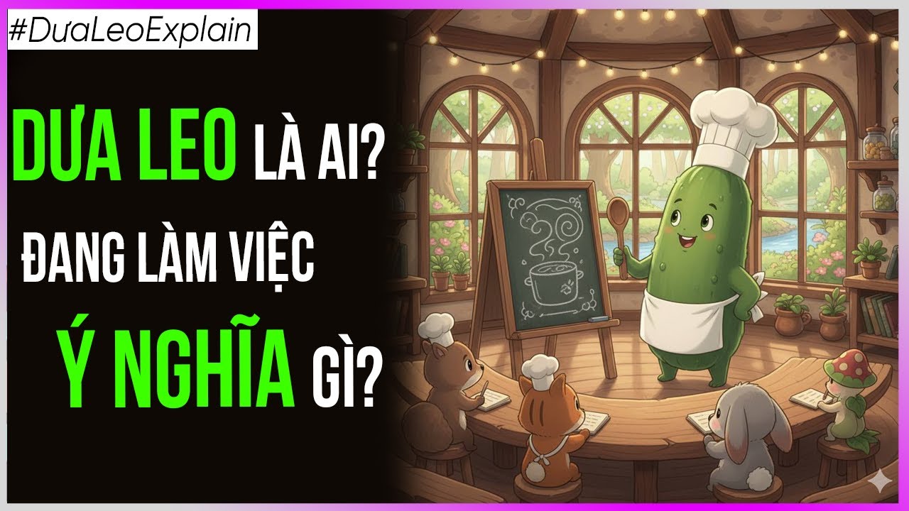 Dưa Leo là ai? Đang làm việc Ý NGHĨA gì? [Dưa Leo DBTT]