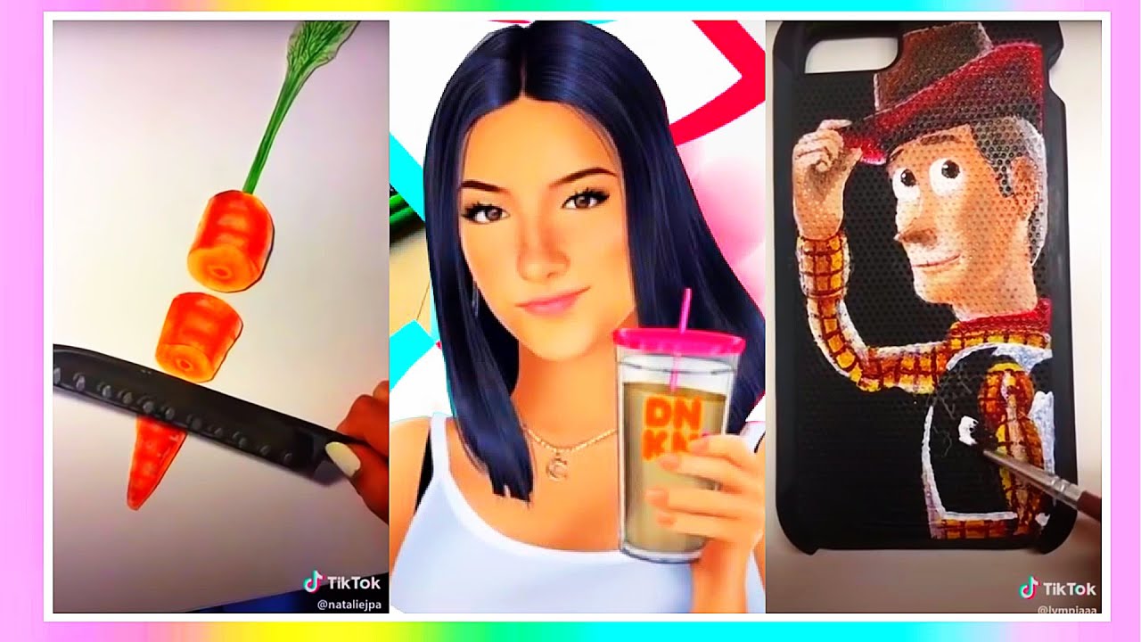 People Doing Artsy Stuff on TikTok  ❤️ Best Art Tiktok Compilation I How To Paint I Hey Its TikTok