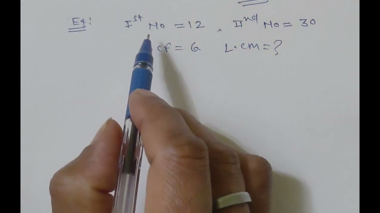  HCF&LCM 3