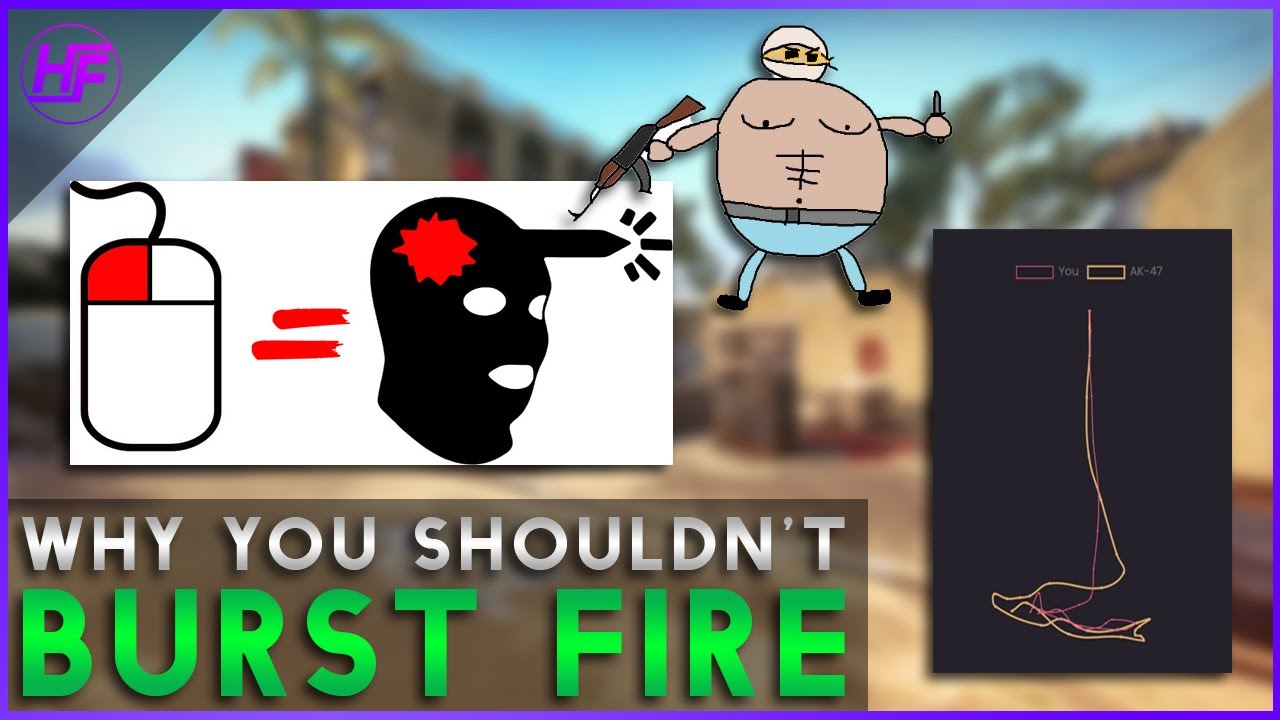 Why You Shouldn't Burst Fire in CSGO