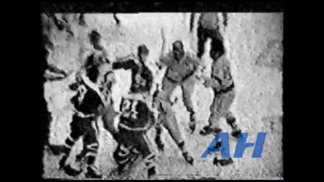 NHL Jan. 23, 1971 Los Angeles Kings v Toronto Maple Leafs Bench Clearing Brawl (HL)