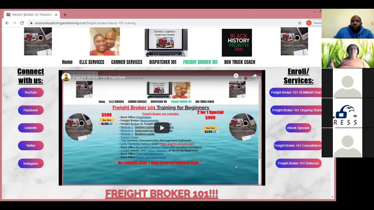 2 23 2021   Freight Broker GUESTS