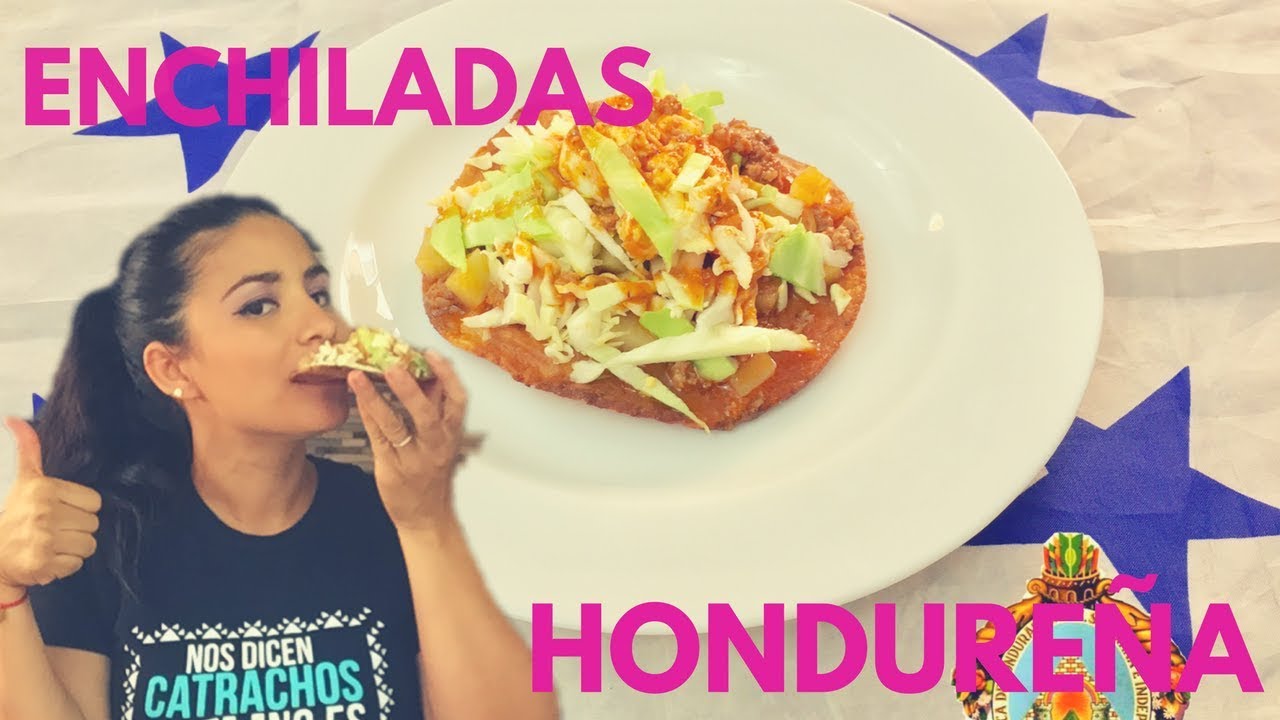 Enchiladas Hondureñas/Comida Típica De Honduras🇭🇳