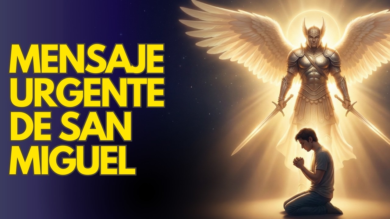 EL ESCUDO AZUL: San Miguel Arcángel Viene a Cortar las Cadenas que Traban Tu Vida (Oración Fuerte).