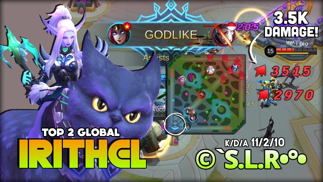 True Comeback with 3.5k Critical Damage! ©`S.L.R•°• Top 2 Global Irithel ~ Mobile Legends