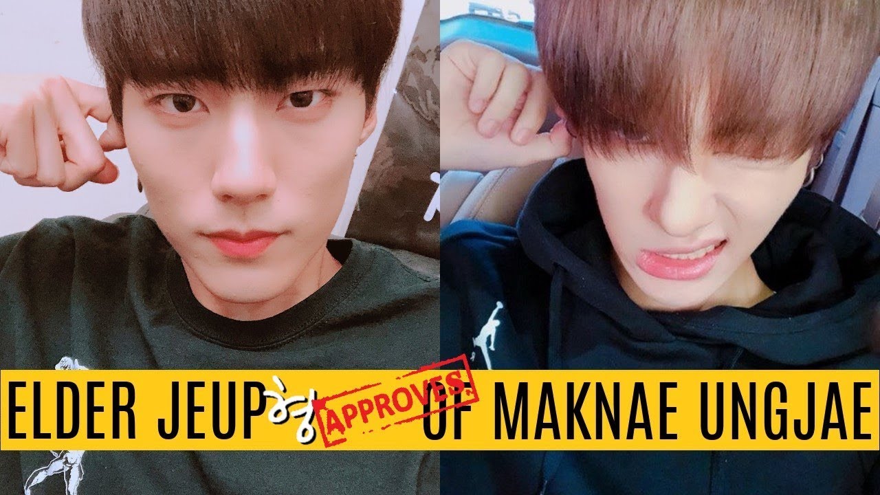 IMFACT : Ep.15 - Elder Jeup approving Maknae Ungjae Moments - UpJae