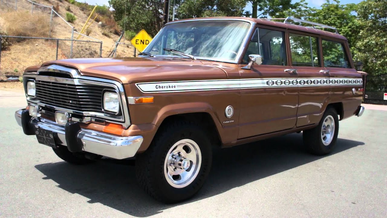 Cherokee Super Chief S 1 Owner Jeep 4x4 Grand Wagoneer