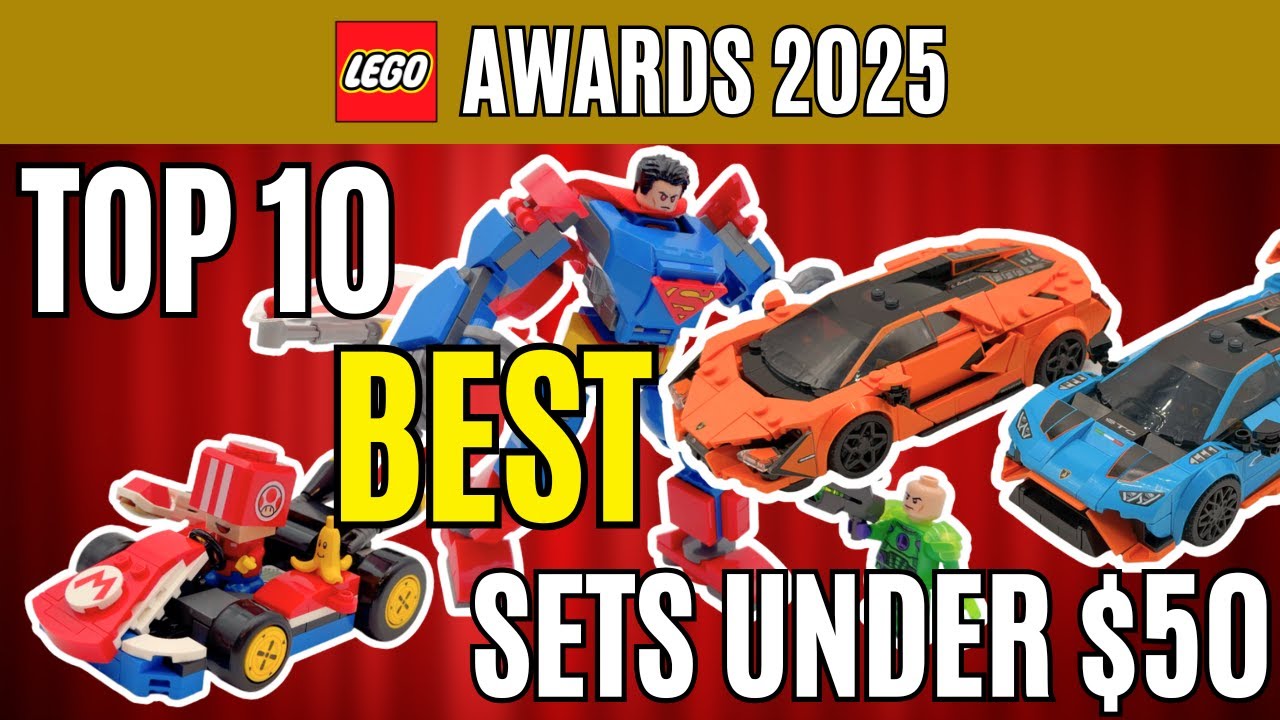 Десять лучших наборов LEGO стоимостью до 50 долларов в 2025 году!