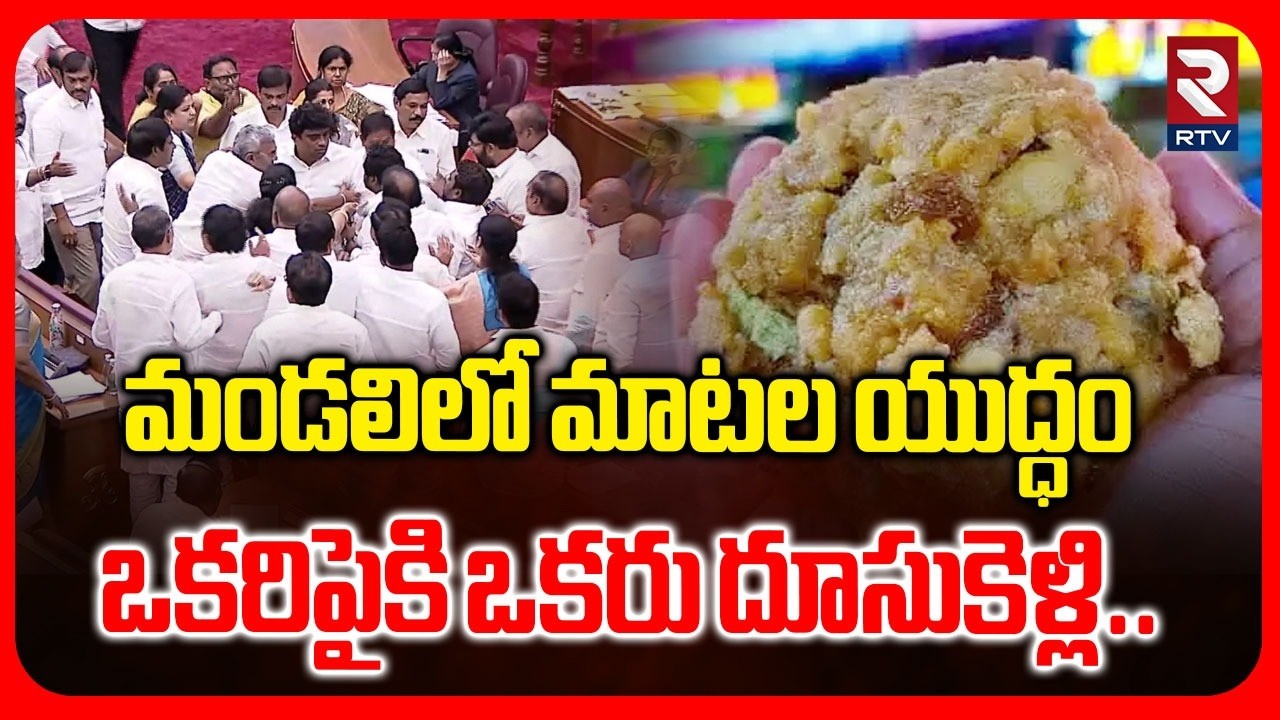 High Tension In Legislative Council | మండలిలో మాటల యుద్ధం | Anam ramnarayanareddy Vs Madhavarao |RTV