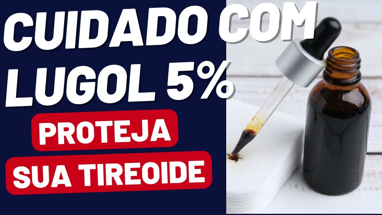 Lugol NÃO É Suplemento de Iodo: Entenda por que Pode Ser Perigoso!