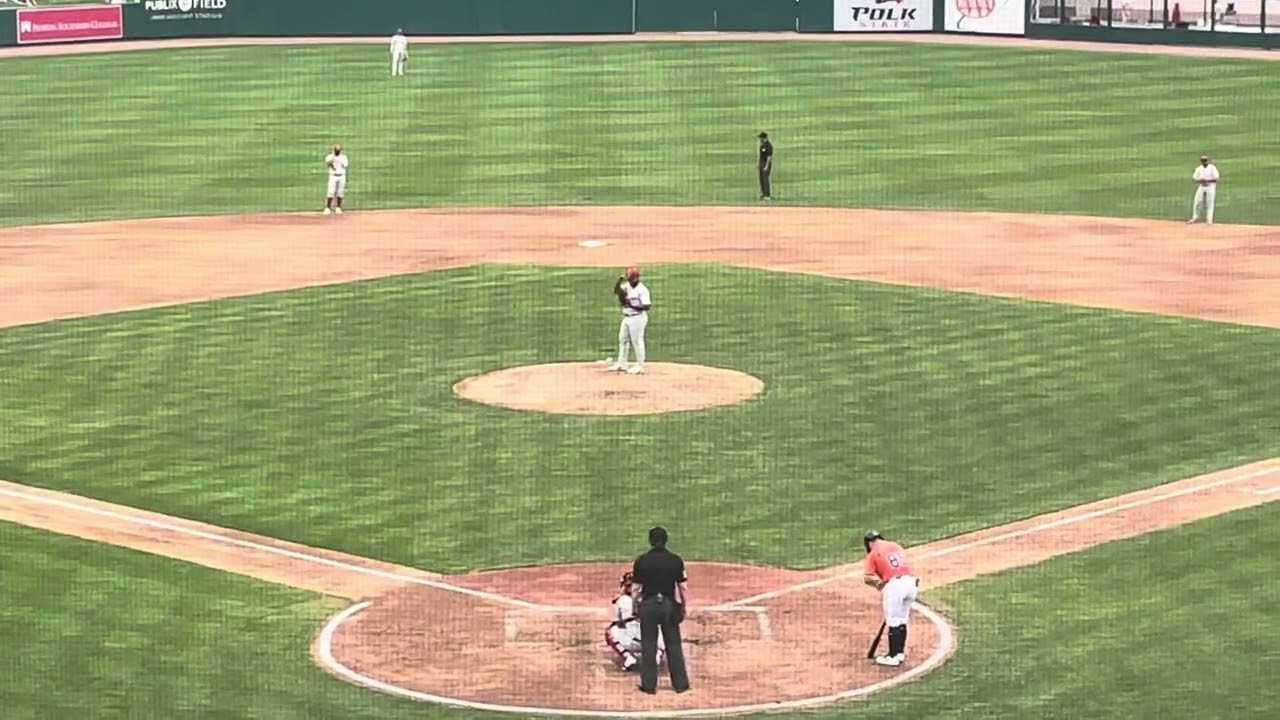 Detroit Tigers No. 1 prospect Kevin McGonigle picks up first extra-base hit