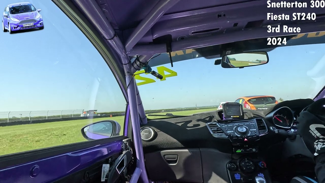 3rd Race at Snetterton 2024 (Fiesta ST240 Championship)
