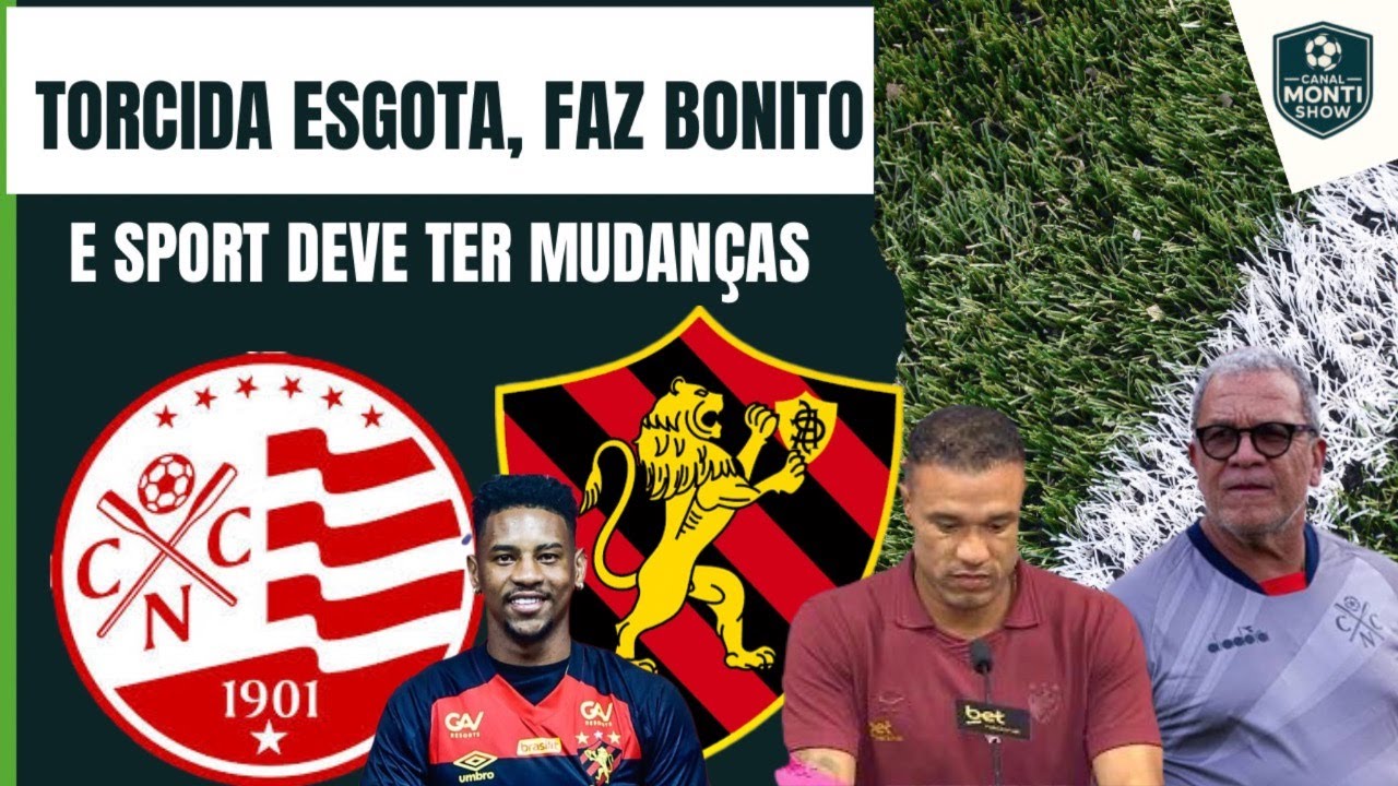 SPORT FAZ MUDANÇAS E TORCIDA DO NÁUTICO FAZ BONITO VEJA COMO!