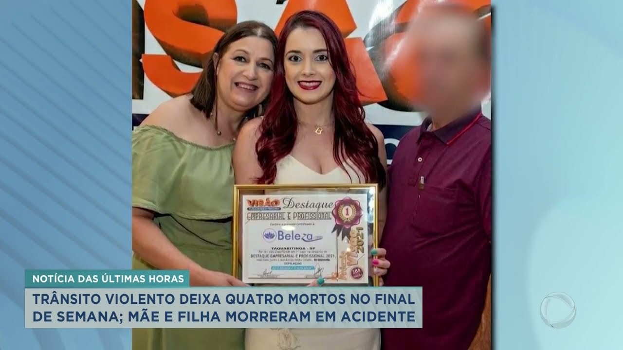 Tr&acirc;nsito violento deixa quatro mortos no final de semana