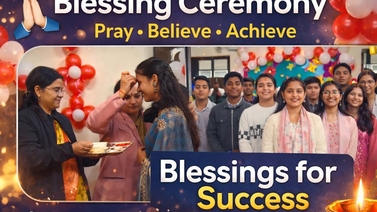 Blessing Ceremony for Board Students | Best Wishes for Success