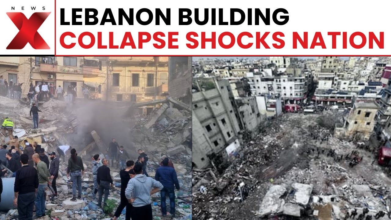 Lebanon Building Collapse: 15 Dead, Rescue Workers Race Against Time | NewsX