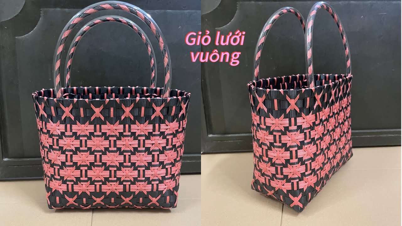 Giỏ lưới vuông