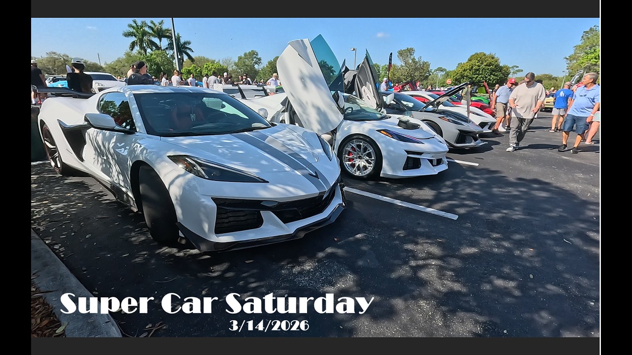 Wildest Super Car Saturday spring break edition 3/14