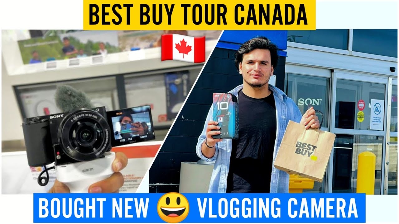BEST BUY TOUR CANADA 🇨🇦 | NEW VLOGGING CAMERA | GoPro HERO 10 | INDIAN INTERNATIONAL STUDENT VLOGS