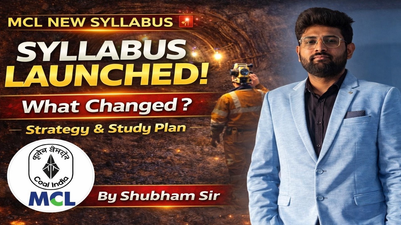 MCL New Syllabus 2026 Launched 🚨 | क्या बदला? Complete Strategy & Study Plan | Overman/Sirdar