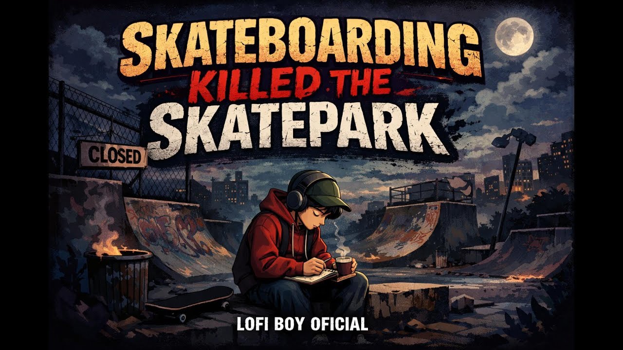Skateboarding Killed the Skatepark - Lofi Boy - Oficial