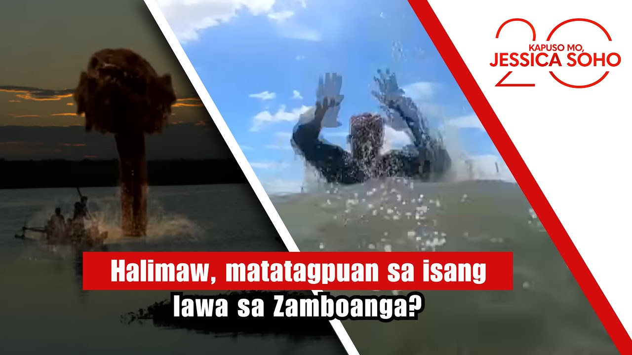 Halimaw, matatagpuan sa isang lawa sa Zamboanga? | Kapuso Mo, Jessica Soho