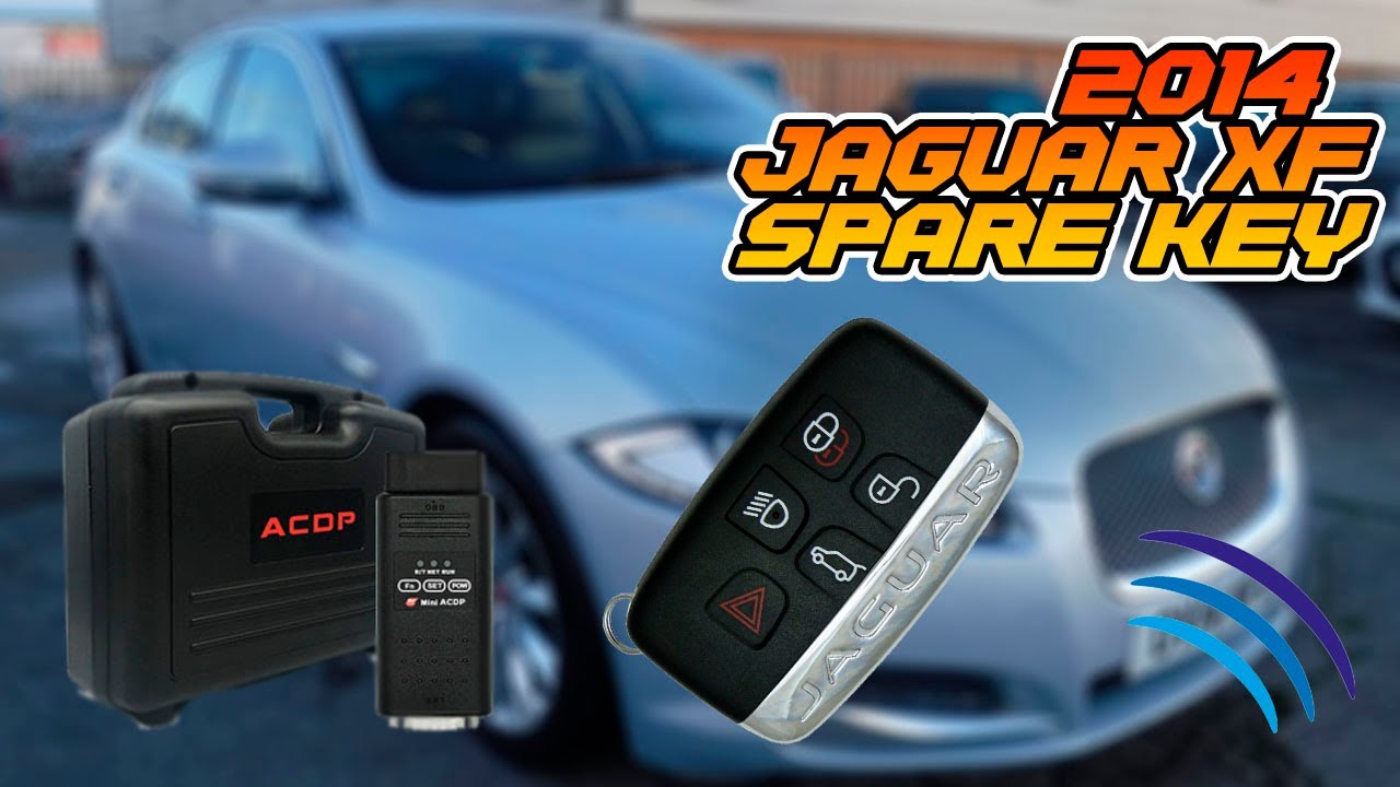 Programming Spare Key for 2014 Jaguar XF using ACDP JLR Key Programming Package