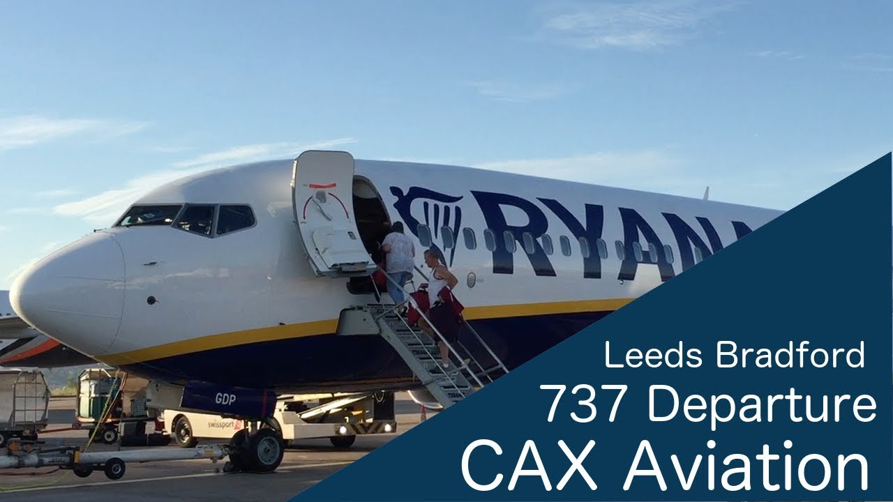 [SUNNY] Ryanair 737 Departure | Leeds Bradford | FR1584 |