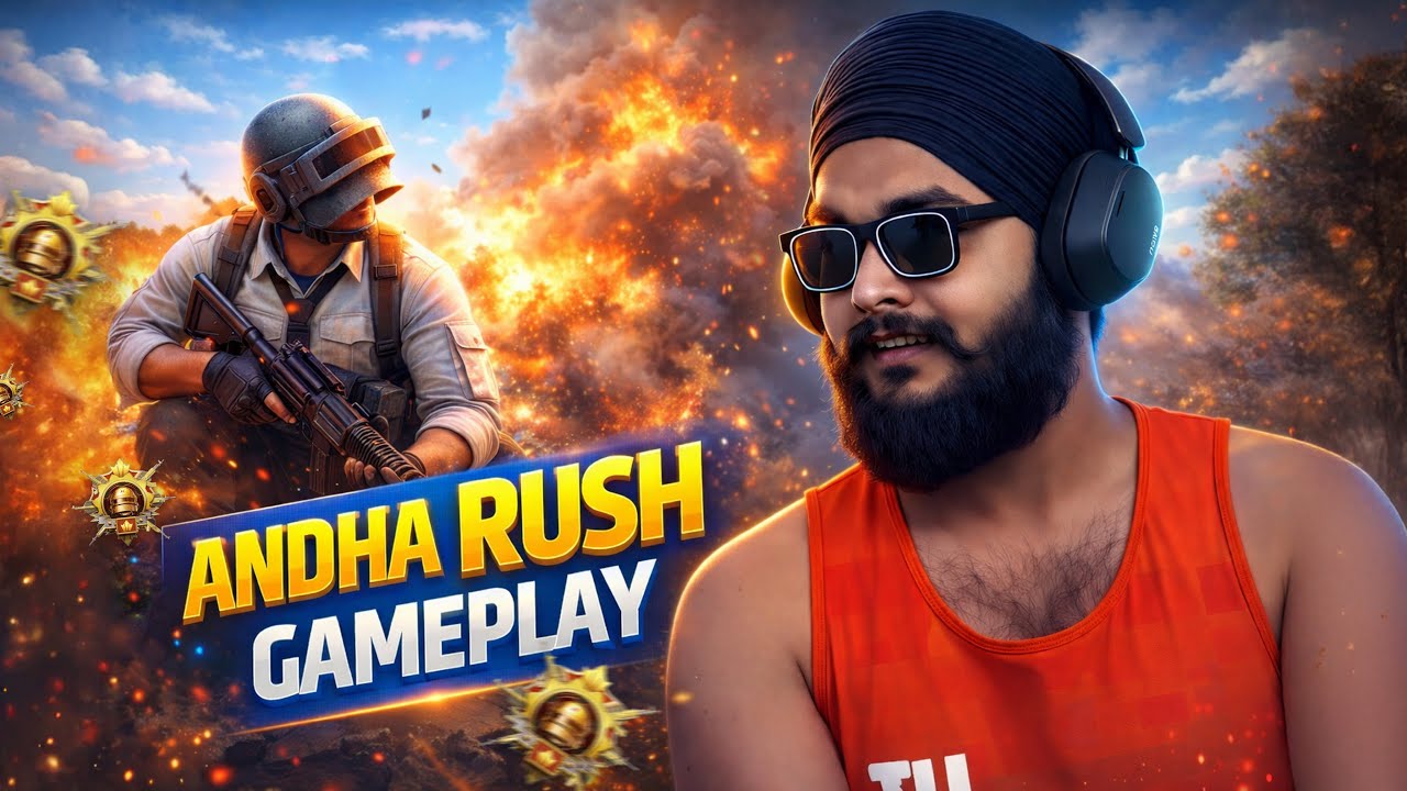 Andha rush gameplaay with fool set #bgmi #pubgmobile #pubg #pubgmobileindia