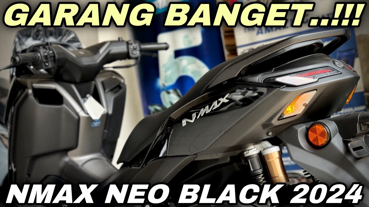 GARANG POL‼️YAMAHA NMAX NEO BLACK 2024