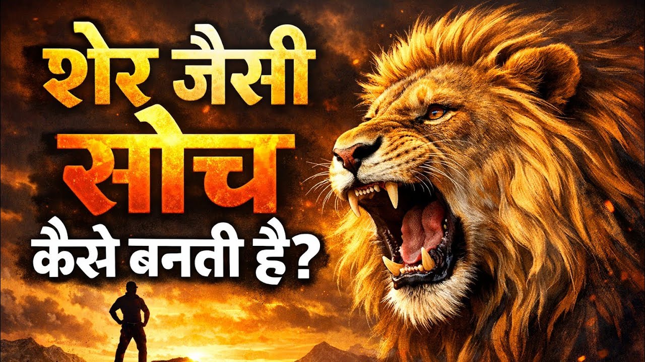 शेर जैसी सोच कैसे बनती है? | Powerful Mindset Motivation 2026 | Gyan Yatra 