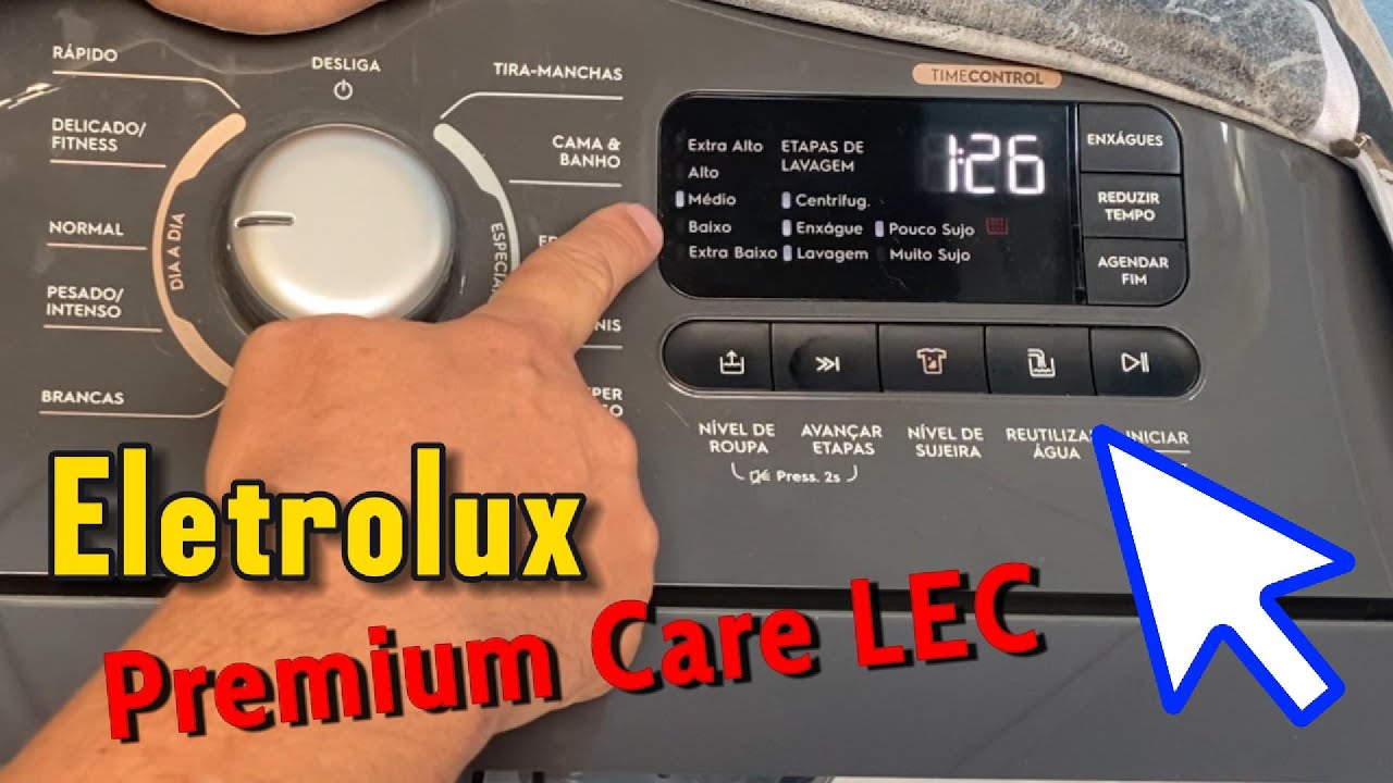 Eletrolux Premium Care Jet Clean LEC - Máquina de Lavar Eletrolux Review e Análise