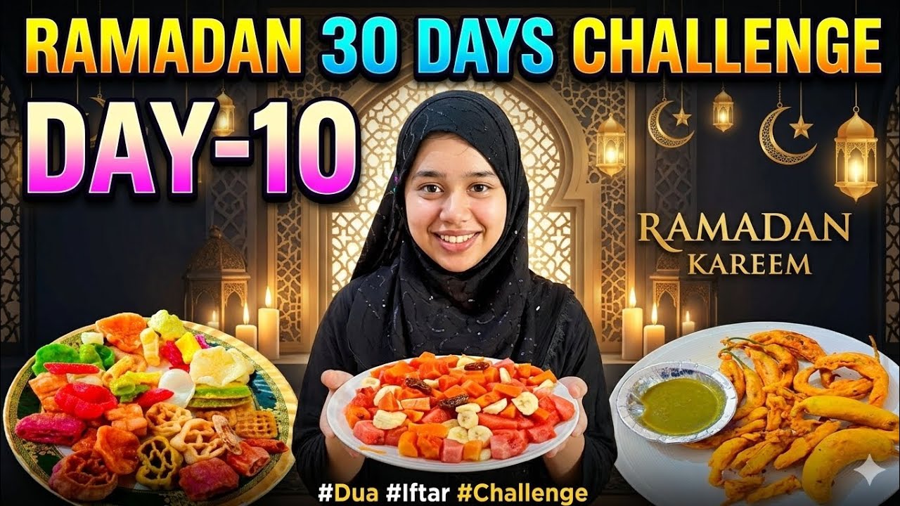 Ramadan 30 Days Challenge – Day 10 🌙Alhamdulillah for another blessed day 🤍Sabr, shukar aur sukoon ✨