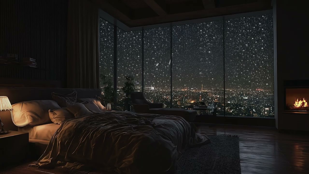 Rainy Night Piano Music 🎹 Calm Music for Sleeping