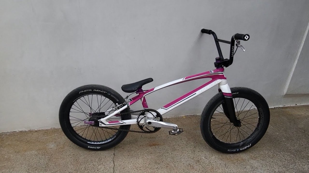 bmx pro race bike check, Emilio Falla two time Olympian