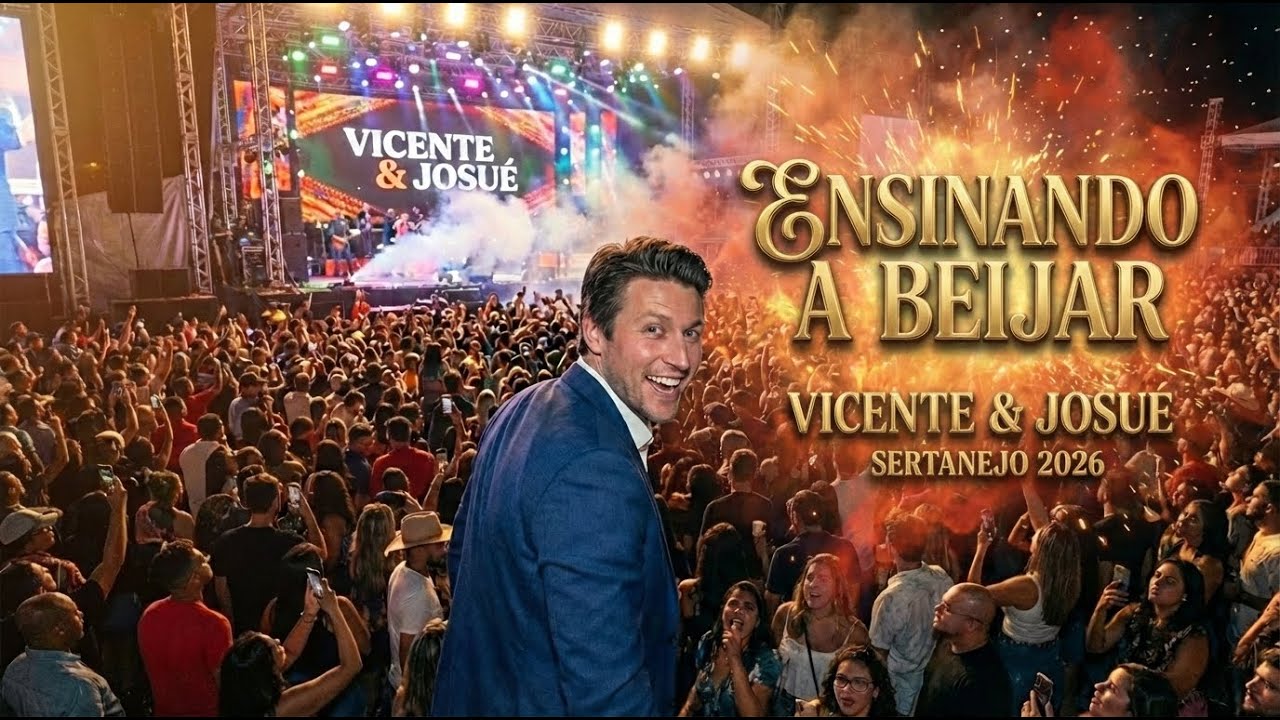 Ensinando A Beijar - Vicente & Josué -  (Official Music Video) | Arrocha 2026